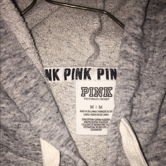 VS PINK ZIP UP HOODIE | will do trades - Picture 3 of 3